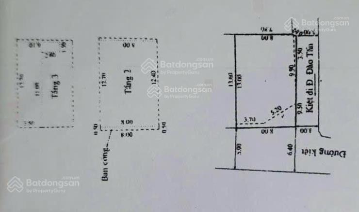 Nhà 3 tầng kiệt ô tô đào tấn 12 phòng cho thuê dòng tiền 20tr/tháng