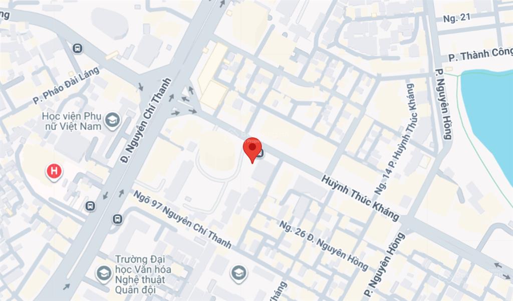 Cho thuê nhà mặt phố đẹp, lô góc 200m2 tại huỳnh thúc kháng, đống đa, hà nội