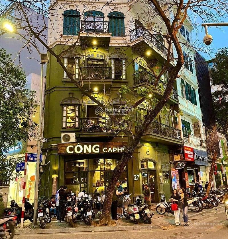 Cho thuê nhà mặt phố lò đúc, lô góc, 40m2, 3 tầng, cho thuê gấp tốt