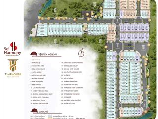 Bán nhà phố compound sei harmony (sát chung cư akari city) giá full từ 7tỷ. sổ đỏ từng nền