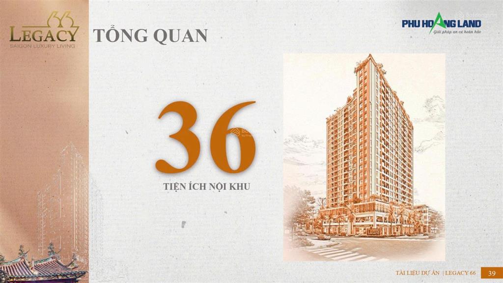 Bán căn hộ legacy 66 tại tân thành, quận 5, 7 tỷ, 51.7m2. biểu tượng sống mới giữa trung tâm