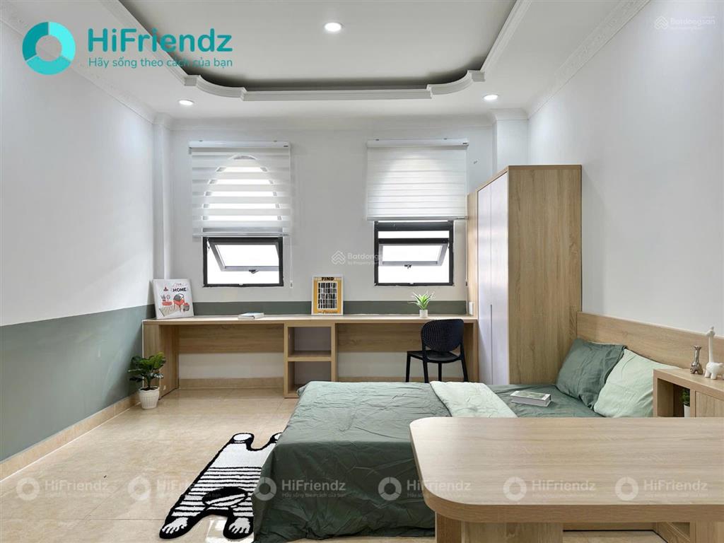 Cho thuê studio mới xây siêu thoáng full nội thất ngay dương đình hội, vincom lê văn việt