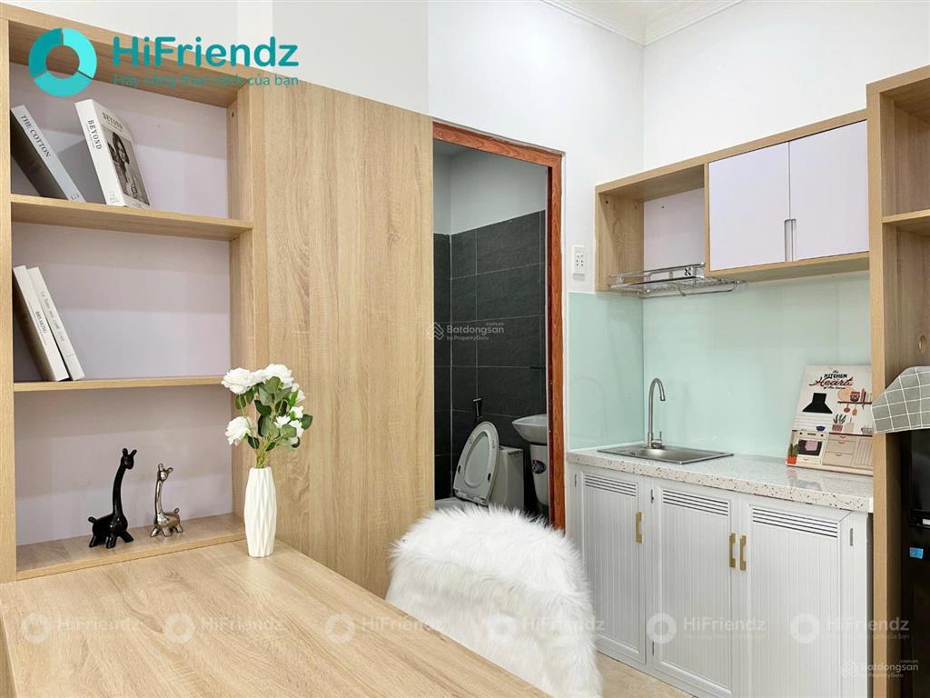 Cho thuê studio mới xây siêu thoáng full nội thất ngay dương đình hội, vincom lê văn việt
