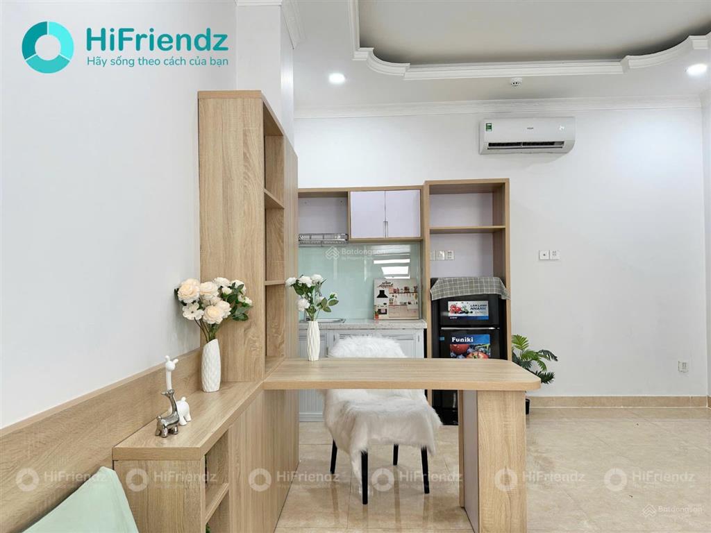 Cho thuê studio mới xây siêu thoáng full nội thất ngay dương đình hội, vincom lê văn việt