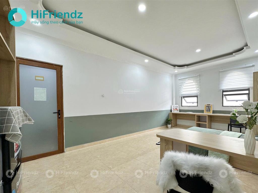 Cho thuê studio mới xây siêu thoáng full nội thất ngay dương đình hội, vincom lê văn việt