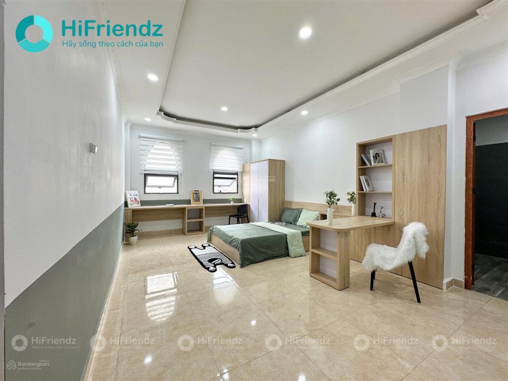Cho thuê studio mới xây siêu thoáng full nội thất ngay dương đình hội, vincom lê văn việt