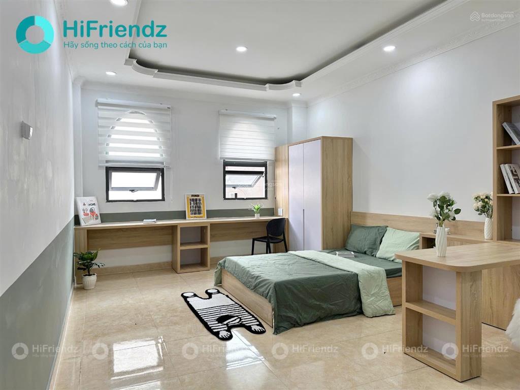 Cho thuê studio mới xây siêu thoáng full nội thất ngay dương đình hội, vincom lê văn việt