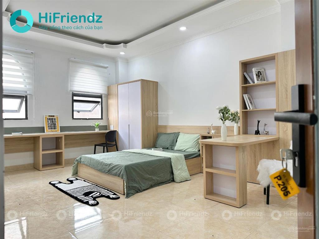 Cho thuê studio mới xây siêu thoáng full nội thất ngay dương đình hội, vincom lê văn việt