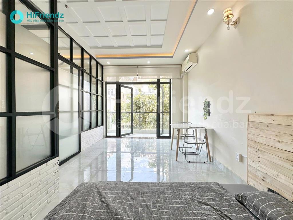 Căn hộ ban công 1pn tách bếp gần the global city, khu dân cư khang an