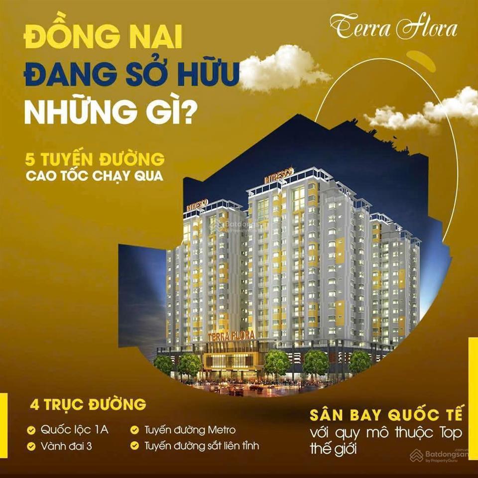 Intresco bán terra flora block mới d2,75 m2,cách vòng xoay an phúthủ thiêm 25p đi đường vành đai 3