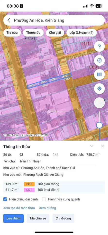 Bán đất tại lâm quang ky, 5 tỷ, 643.8 m2, pháp lý đầy đủ
