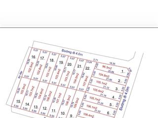 Bán đất 104m2 giá sốc, 330 triệu ở cạnh khu công nghiệp phú đa, phú vang, huế