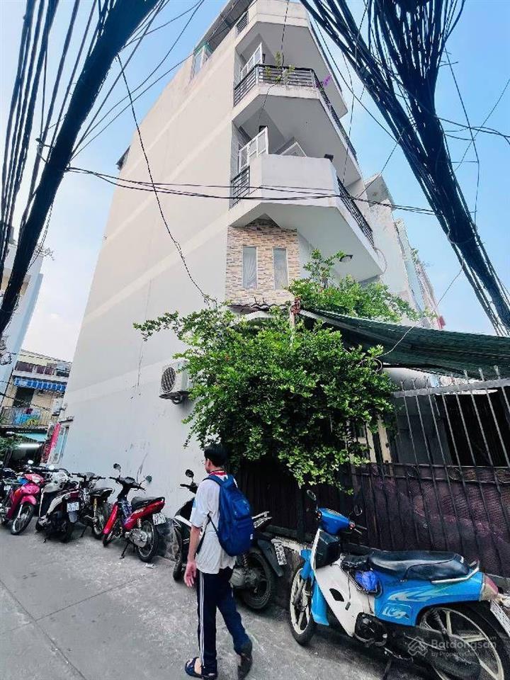 Nhà đẹp âu dương lân p3  hẻm xe hơi đổ cửa  48m2 ( 4m x 12m )  5 tầng 6pn 4wc  nhỉnh 7 tỷ.