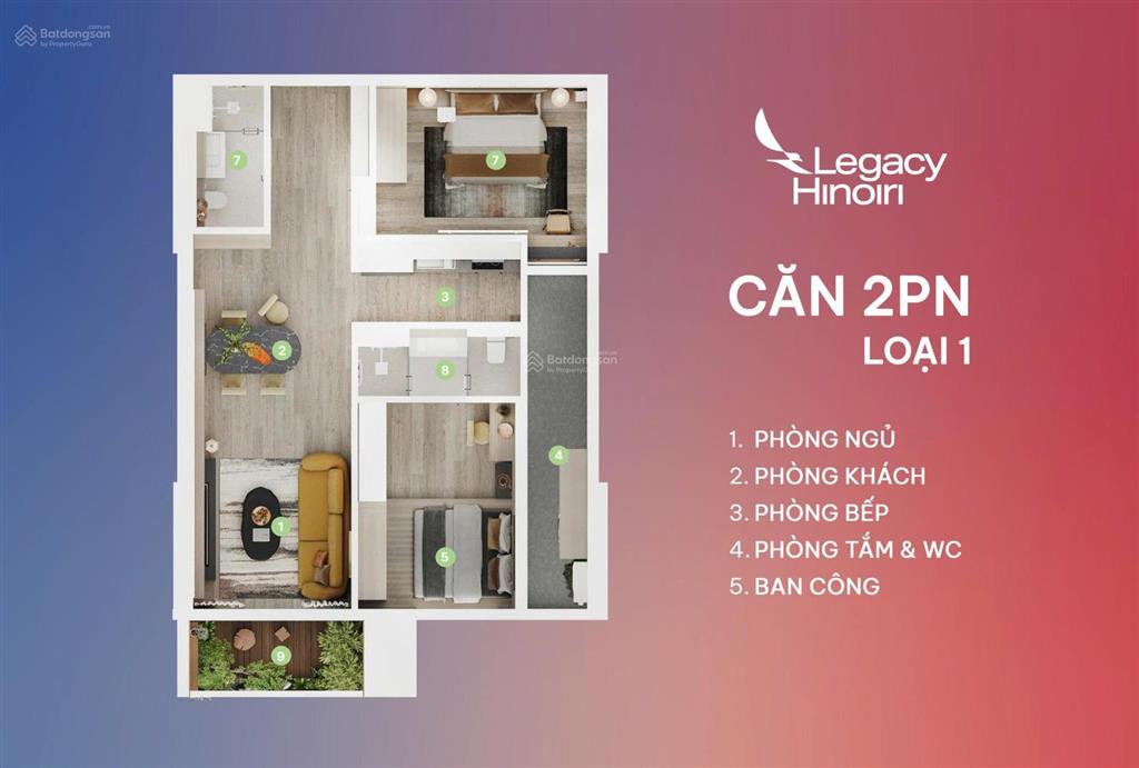 Duy nhất 5 căn legacy hinoiri, 4,5 tỷ, 85m2 quỹ thưởng