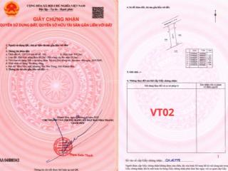 Đất đẹp xây nhà ngay khu dân cư hiện hữu tây nha trang