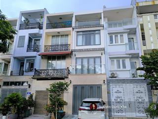 Nhà 4 tầng (4x18m) mặt tiền đường số kdc tân quy đông, p. tân phong, q7. giá 9 tỷ