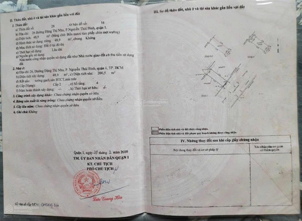 Bán nhà mt đặng thị thu , q1 cách chợ bến thành 200m. giá cực tốt, siêu vị trí.