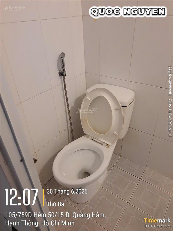 Cho thuê nhà riêng 55/27/20 nguyễn văn công, 8 triệu, dtsd 60m2, 2pn, 2wc, đầy đủ tiện nghi