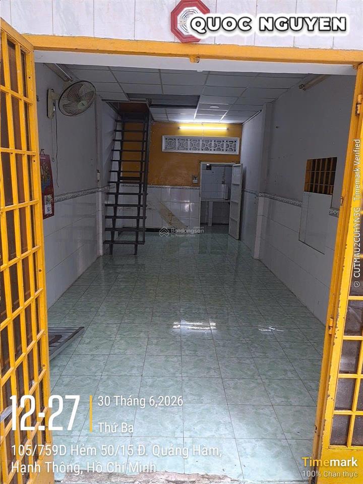 Cho thuê nhà riêng 55/27/20 nguyễn văn công, 8 triệu, dtsd 60m2, 2pn, 2wc, đầy đủ tiện nghi