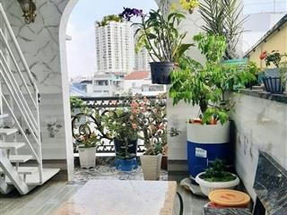 Nhà đẹp như biệt thự sát mt lê thị bạch cát, 5 tầng, 40m2, 6pn, xe hơi đậu