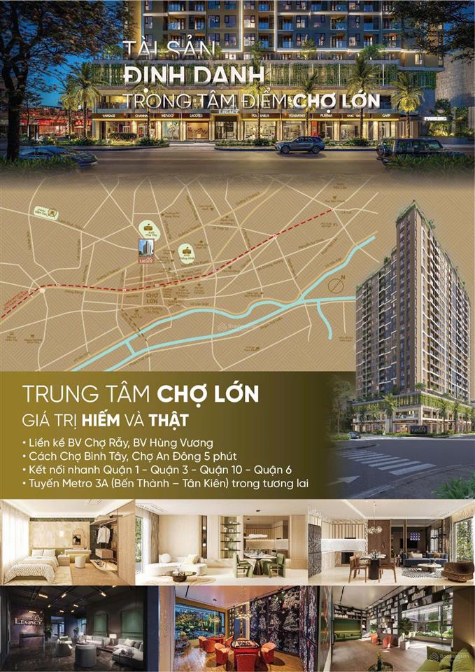 Căn hộ legacy 66 q5 trục vàng quận 5, ở hoặc đầu tư đều lời