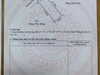 Chỉ hơn 1 tỷ, nhà mặt đường kinh doanh tại chiến thắng, gần chợ quán hương