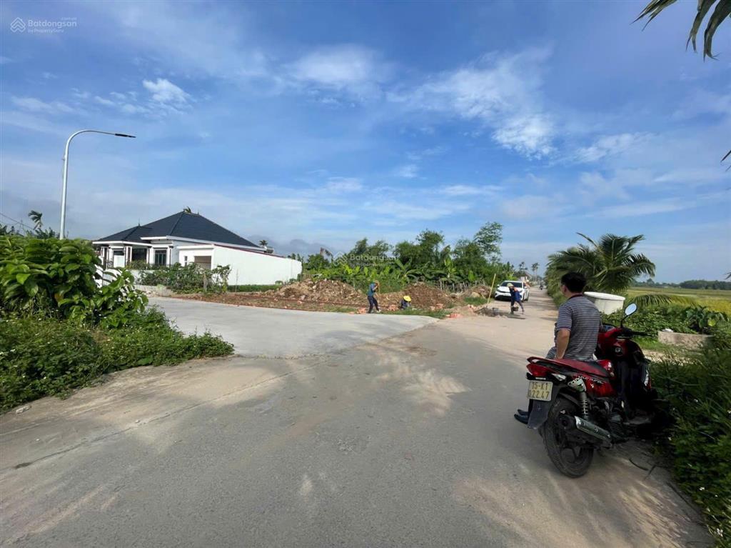 Lô đất ngay gần quy hoạch dự án cn, ga tàu, đường 7m thông các ngả tại tân viên, an lão