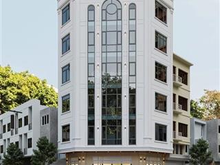 Cho thuê nhà vũ phạm hàm 100m² x 7 tầng mt 6m thang máy pccc ô tô tránh phù hợp văn phòng showroom