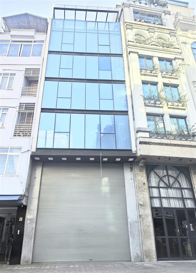 Cho thuê nhà trung hòa 90m x 7 tầng, mặt tiền 6m, thông sàn, thang máy, giá 80 triệu/tháng