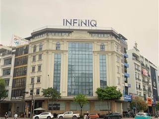 Cho thuê nhà liền kề a10 nguyễn chánh 110m x 5 tầng, lô góc, mặt tiền 15m, thang máy, giá 65 triệu