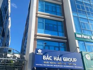 Cho thuê nhà số 55 khu galaxy mặt đường tố hữu 100m2 x 6 tầng, mt 6m,thông sàn, thang máy, giá 55tr