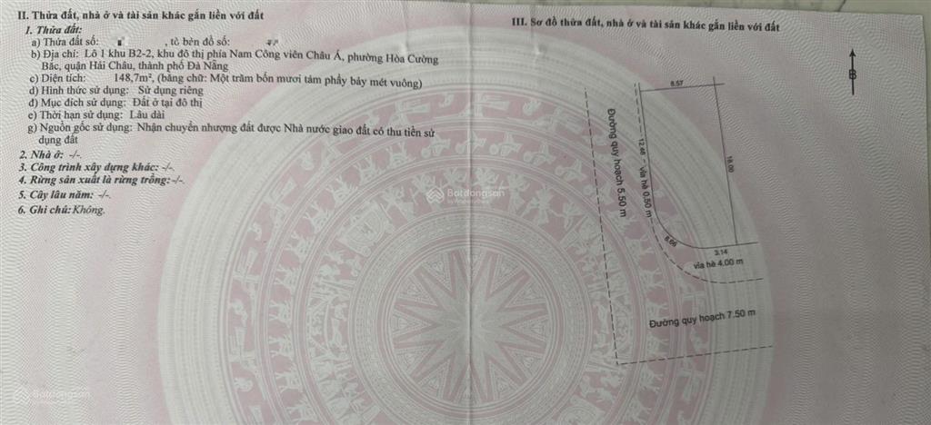 Nhà mình cần bán giá sốc cho khách thiện chí  lô góc trong lõi danang downtown  chỉ nhỉnh 3x tỷ