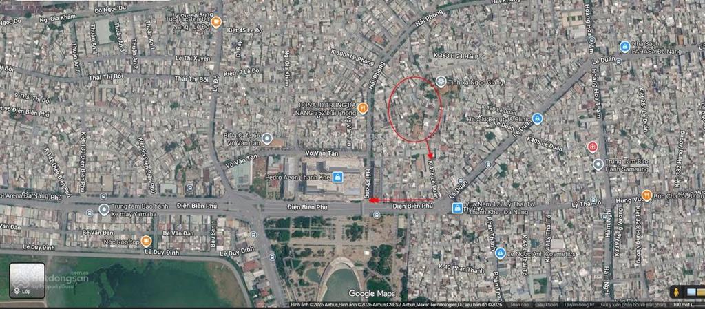 Kiệt 478 lê duẩn giá 4,1 tỷ ngay trung tâm thương mại aeon mall thanh khê