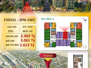 Căn hộ 2 phòng ngủ view biển sun fours đà nẵng giá thanh toán sớm chỉ 2,6 tỷ   0942 804 ***
