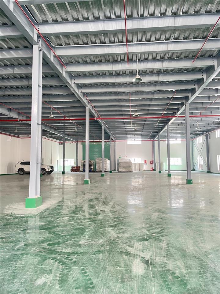 Kho xưởng cho thuê khu công nghiệp tân đức, đức hòa, tây ninh 4900m2, pccc đầy đủ