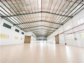 Kho xưởng cho thuê quận bình tân, 3000m2, pccc, container 24h  235 triệu/tháng