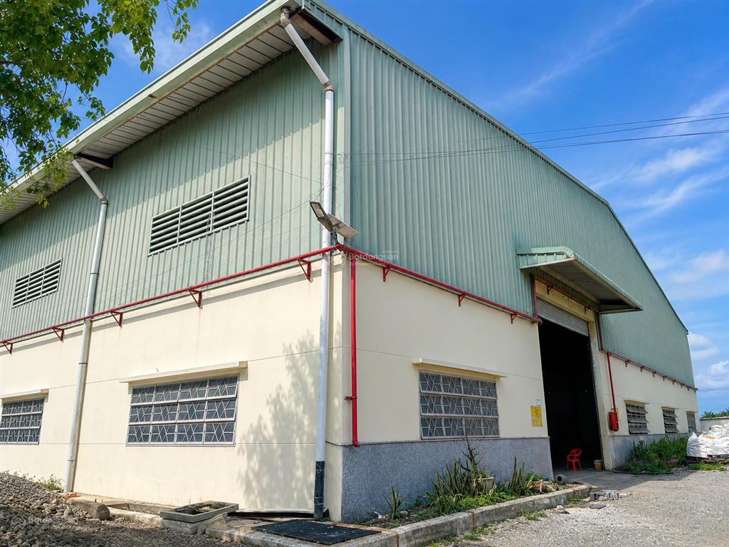 Xưởng cho thuê 8000m², xây mới, pccc tự động, điện 1000kva tại đức hòa, long an