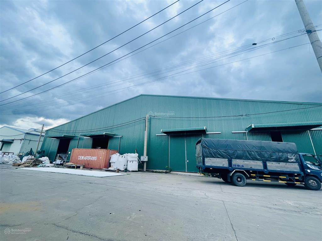 Kho xưởng cho thuê 5000m² tại bến lức long an, pccc tự động, điện 560kva