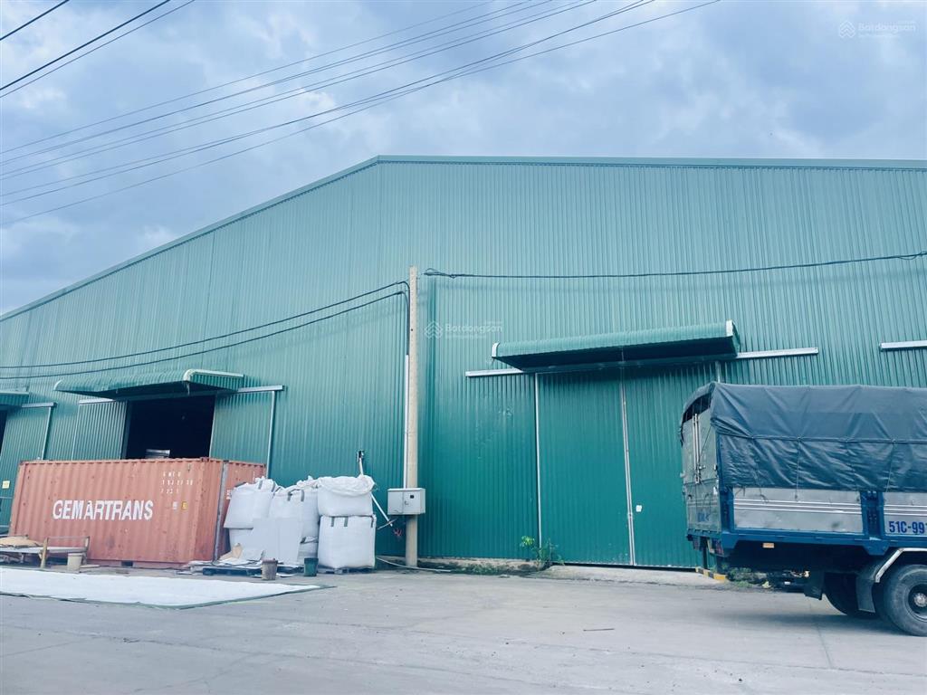 Kho xưởng cho thuê 5000m² tại bến lức long an, pccc tự động, điện 560kva