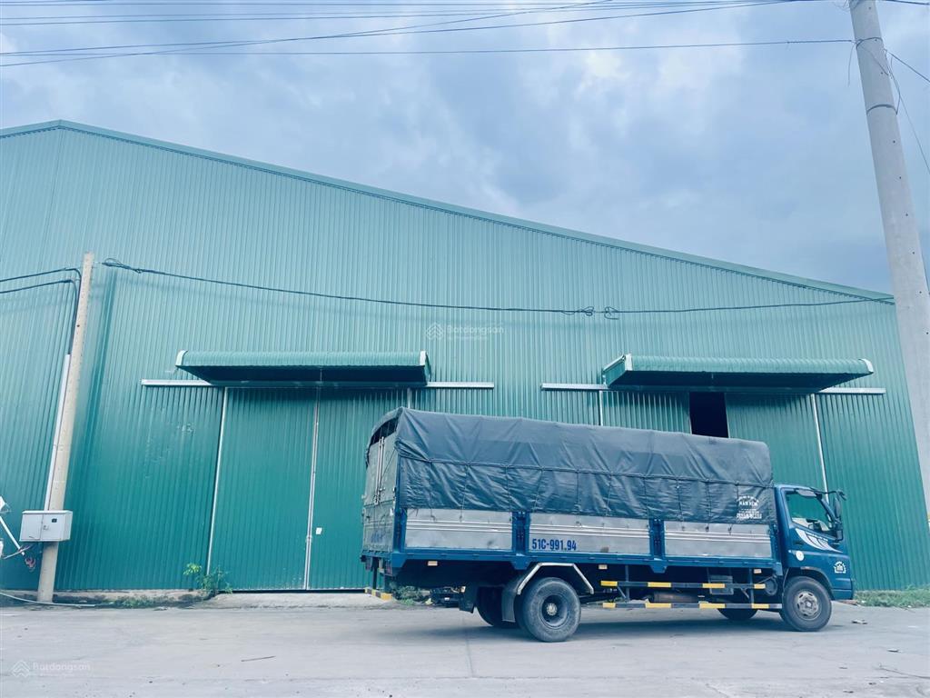 Kho xưởng cho thuê 5000m² tại bến lức long an, pccc tự động, điện 560kva