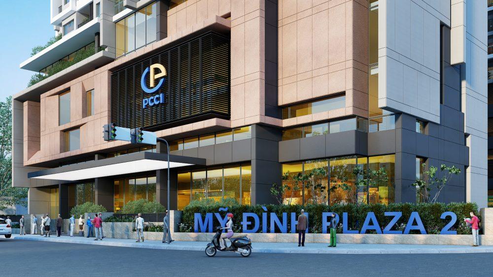 Bán sàn thương mại  vp mỹ đình plaza 2. dt 74m2 giá 78tr/m2. sổ lâu dài. sổ đỏ giao dịch