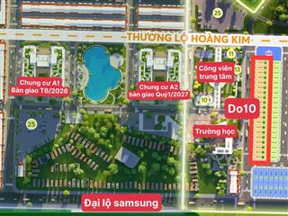Do10 yên bình ktown đối diện công viên và toà tháp a2 đã chính thức ra hàng|giá chỉ từ 39triệu/1m2