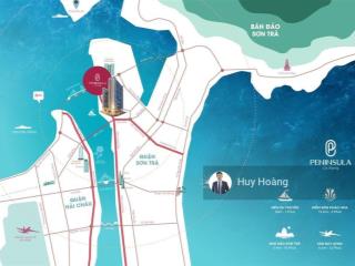 Căn 2pn tầng cao view sông hàn trực diện peninsula đà nẵng giá đầu tư hấp dẫn từ 6,x tỷ