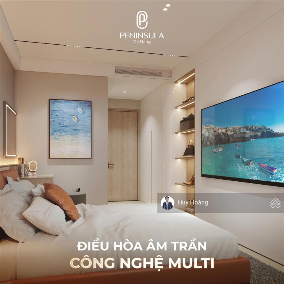 Căn 3pn panorama hiếm có view sông hàn, biển & thành phố peninsula đà nẵng