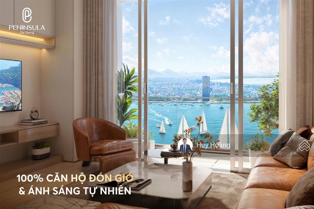 Căn 3pn panorama hiếm có view sông hàn, biển & thành phố peninsula đà nẵng