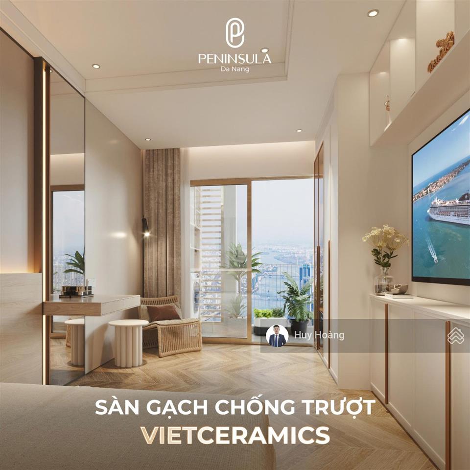 Căn 3pn panorama hiếm có view sông hàn, biển & thành phố peninsula đà nẵng