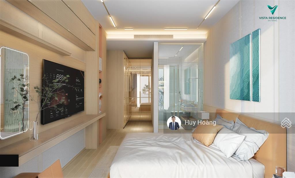 Vista residence đà nẵng căn hộ 2 phòng ngủ tầng 15 lý tưởng cho gia đình hiện đại