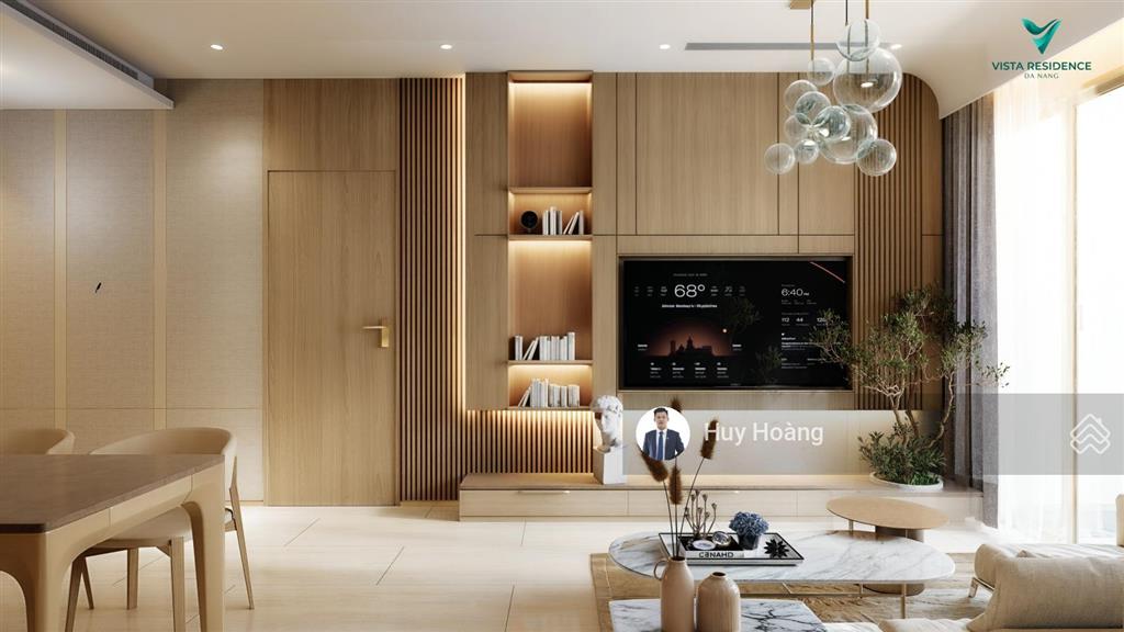 Vista residence đà nẵng căn hộ 2 phòng ngủ tầng 15 lý tưởng cho gia đình hiện đại