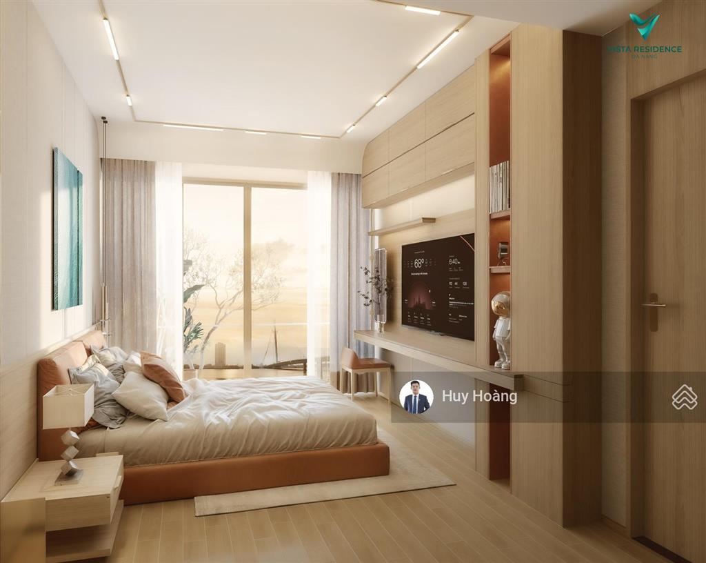 Vista residence đà nẵng căn hộ 2 phòng ngủ tầng 15 lý tưởng cho gia đình hiện đại