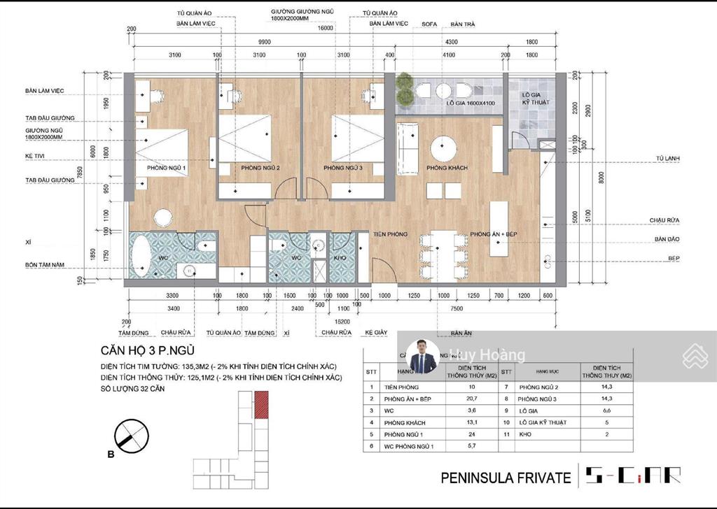 Sở hữu căn góc 3 mặt tiền kế cận lotte mart hải châu căn hộ peninsula private sông hàn